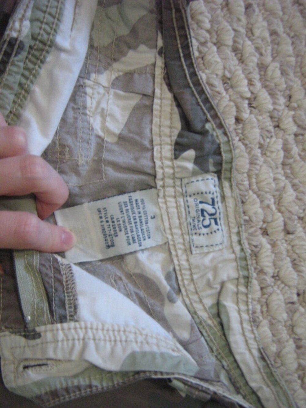 725 camo long shorts - Picture 2 of 4